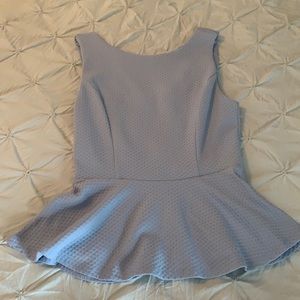 Forever 21 Lavender peplum top